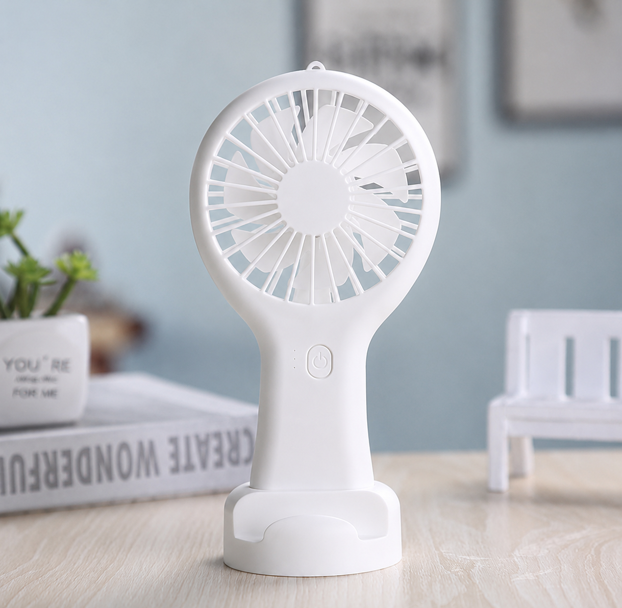 Mini USB Handheld Fan, Portable and Ultra Quiet