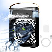 Portable 3in1 Cooler Fan with Water Cooling